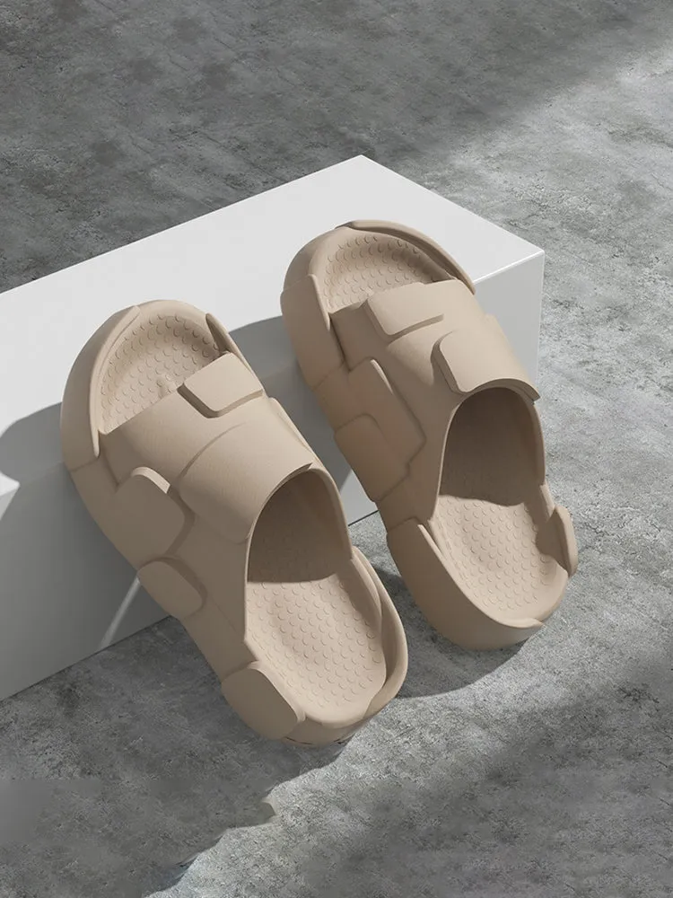Men'S Cube-Upper Slippers